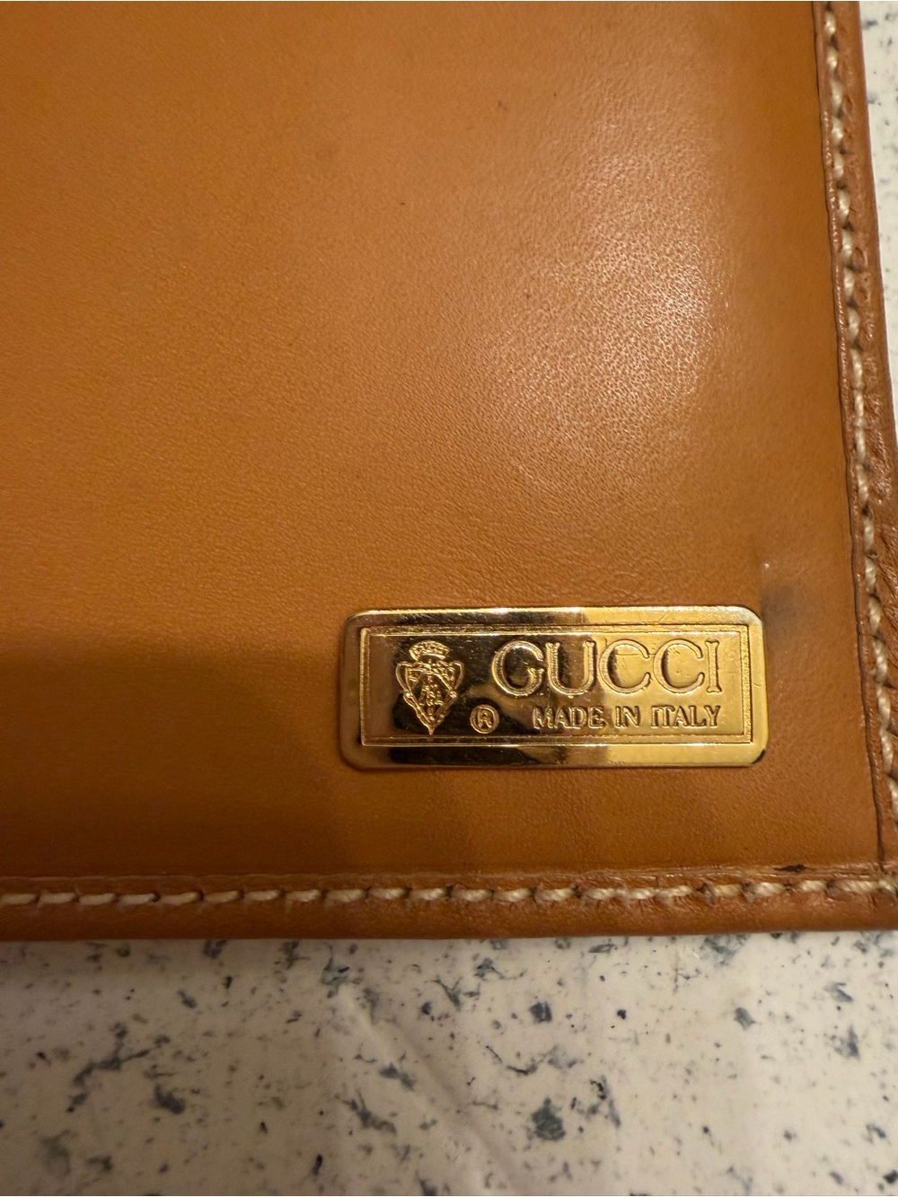 Gucci Brown GG Canvas Continental Wallet with Tan Trim and Gold Hardware - Picture 10 of 14
